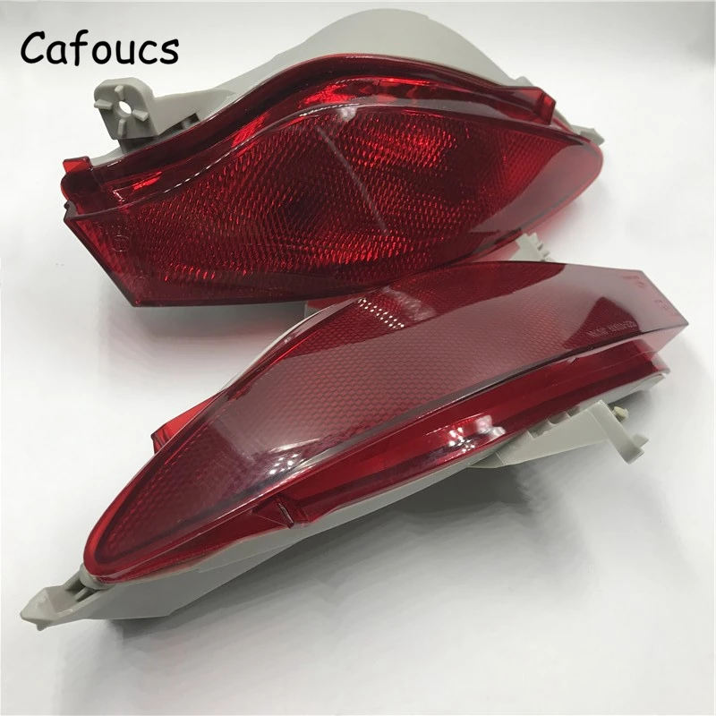 

Cafoucs Car Tail Bumper Reflector Light For Mazda CX-7 CX7 2009-2015 Rear Fog Lamp Accessories