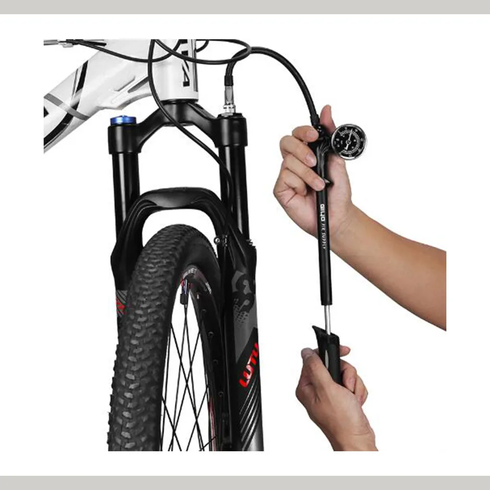 GIYO-High-pressure-Air-Shock-black-Pump-For-Fork-Rear-Suspension-Cycling-Mini-Hose-Air-Inflator