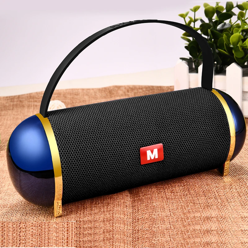 

LIGE Portable Wireless Bluetooth Speaker Stereo Speakerphone Radio Music Subwoofer Column Speakers for Computer with TF FM+Box