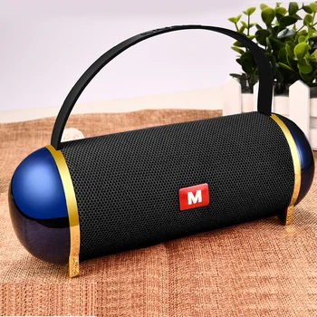 

LIGE Portable Wireless Bluetooth Speaker Stereo Speakerphone Radio Music Subwoofer Column Speakers for Computer with TF FM+Box