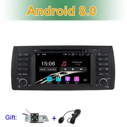 Восьмиядерный 4 ГБ Оперативная память Android 8,0 dvd-плеер автомобиля gps для BMW 5 серии E39 E53 M5 с BT wi-Fi стерео радио