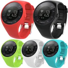 Мягкий силиконовый резиновый ремешок для наручных часов, ремешок на запястье для Полар-флиса M200 Фитнес часы мужские повседневные часы ремешок мягкий силиконовый Z1027; Прямая поставка