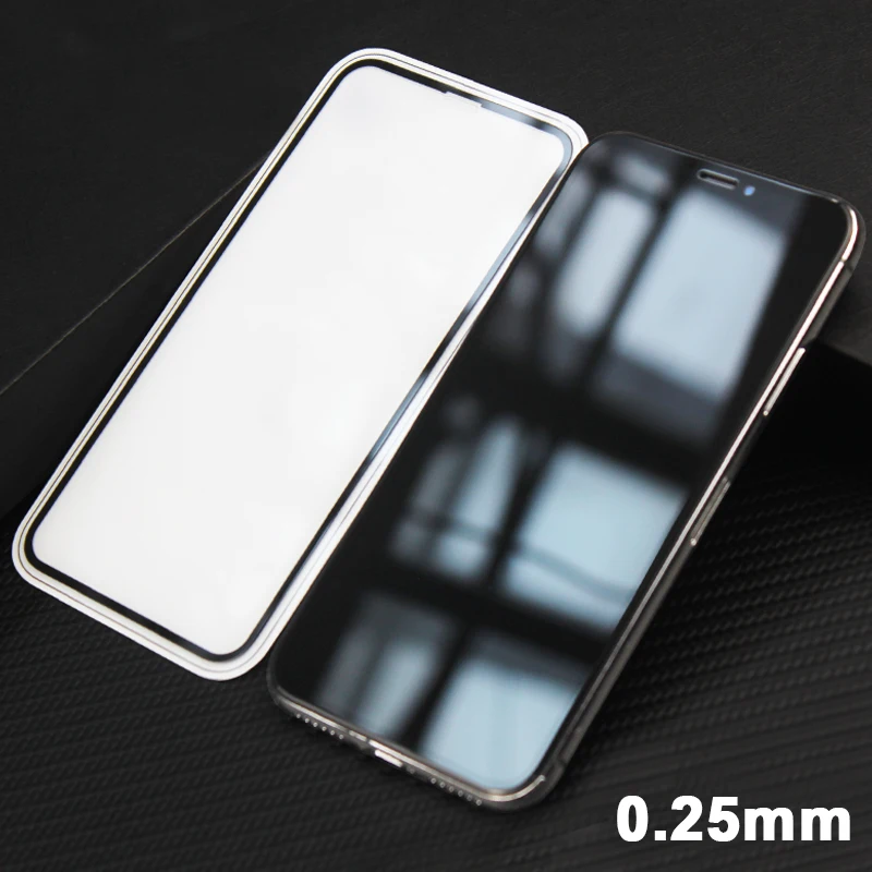 Защитная пленка на весь экран с защитой от отпечатков пальцев для iPhone X 8 8P 7P 6 6P 6S 6SP