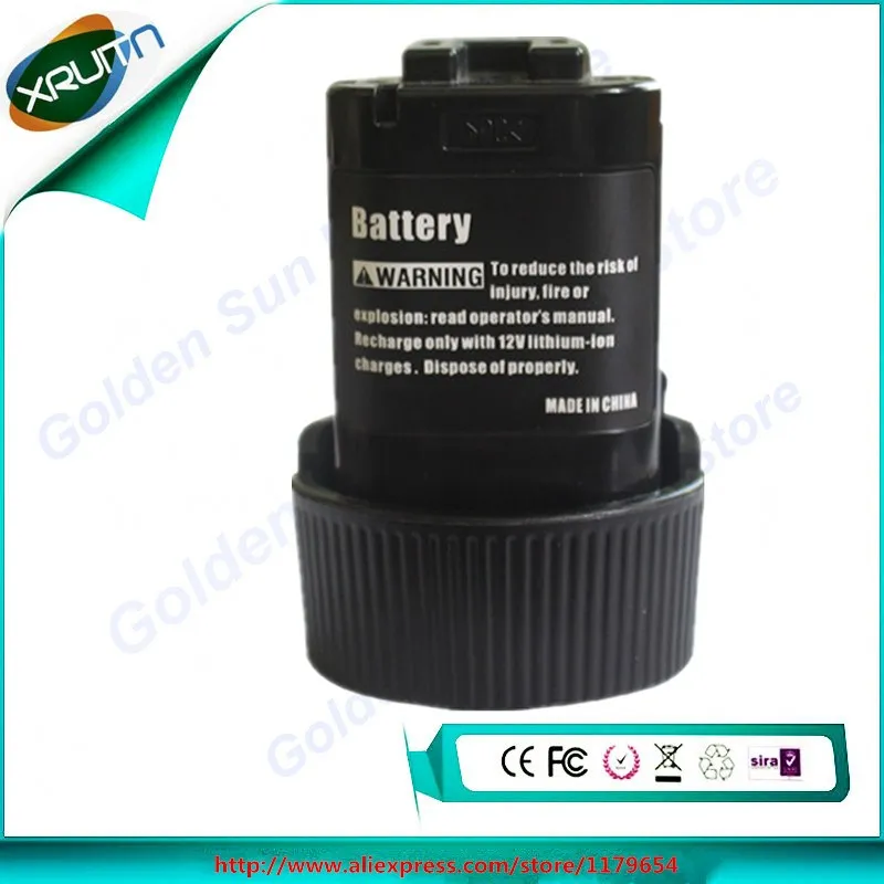 10 8 V li ion 1. 3Ah/1300mAh аккумуляторная батарея Замена для Makita Power Tool батареи 194551 4 195332 9