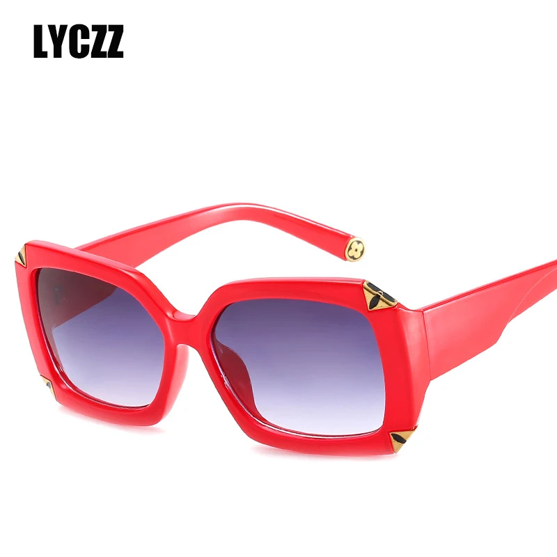 LYCZZ Brand Anti-glare Driving Sunglasses 2019 Retro Summer Leisure Shade Eyewear Anti-UV Oversize Sunglass gafas de sol hombre