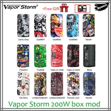 Бесплатный подарок, оригинальная электронная сигарета Vapor Storm, 200 Вт, коробка, мод, Пума, 200 Вт, NI TI SS316 TCR, режим, электронная сигарета, vs eco pro, Пума-ребенок, 80 Вт