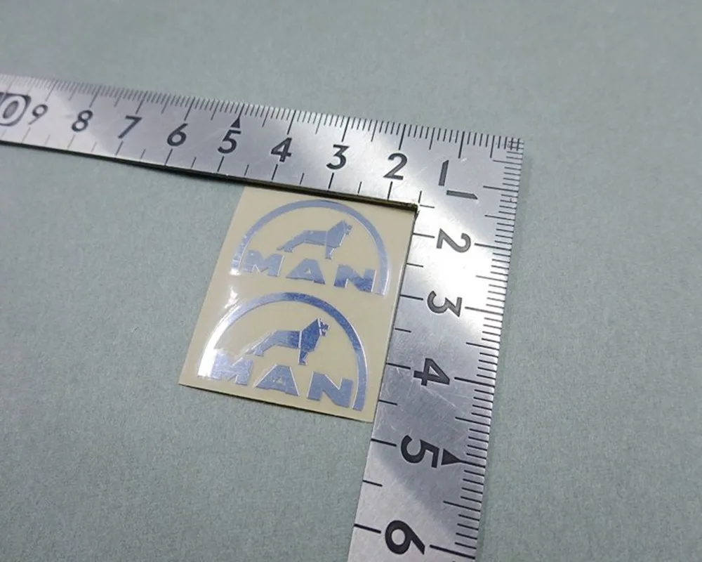 

RC man actros truck logo sticker decals for tamiya 1:14 scale rc man tgx tgs 56325 56329 tractor trailer truck