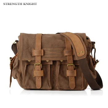 

Retro Men Messenger Bags Vintage Canvas Handbags Men's Crossbody Sacoche Homme Man Satchels Bolsos Men's Travel Shoulder Bags
