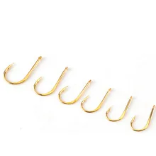 Набор золотые кованые Нахлыстовые Крючки для рыбалки Япония углеродистая сталь набор рыболовных крючков Карп Крючки рыболовные снасти аксессуары