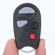 Черный ключ дистанционного управления с четырьмя кнопками сменный