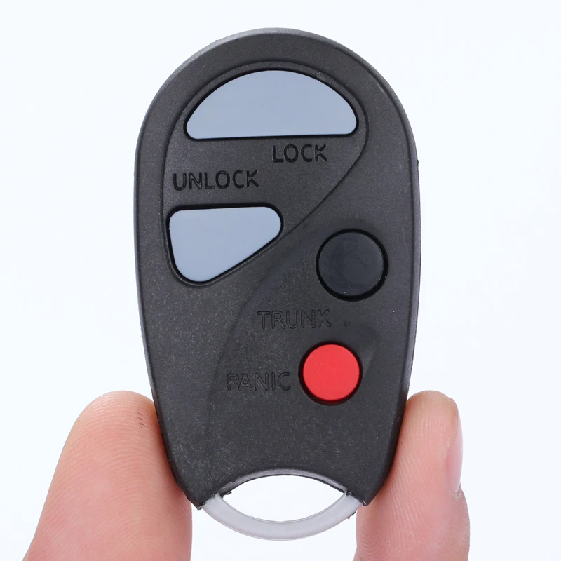 

Four-button Black Car Key Remote Control Key Replacement Shell Suit For Nissan Sunshine A33 A32 Car Key Accessories Replacement