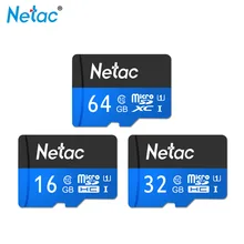 Netac Micro SD Card Class 10 16GB 32GB SDHC UHS-I Flash Card Memory Card 64GB SDXC TF Card For Smartphone Camera MP3