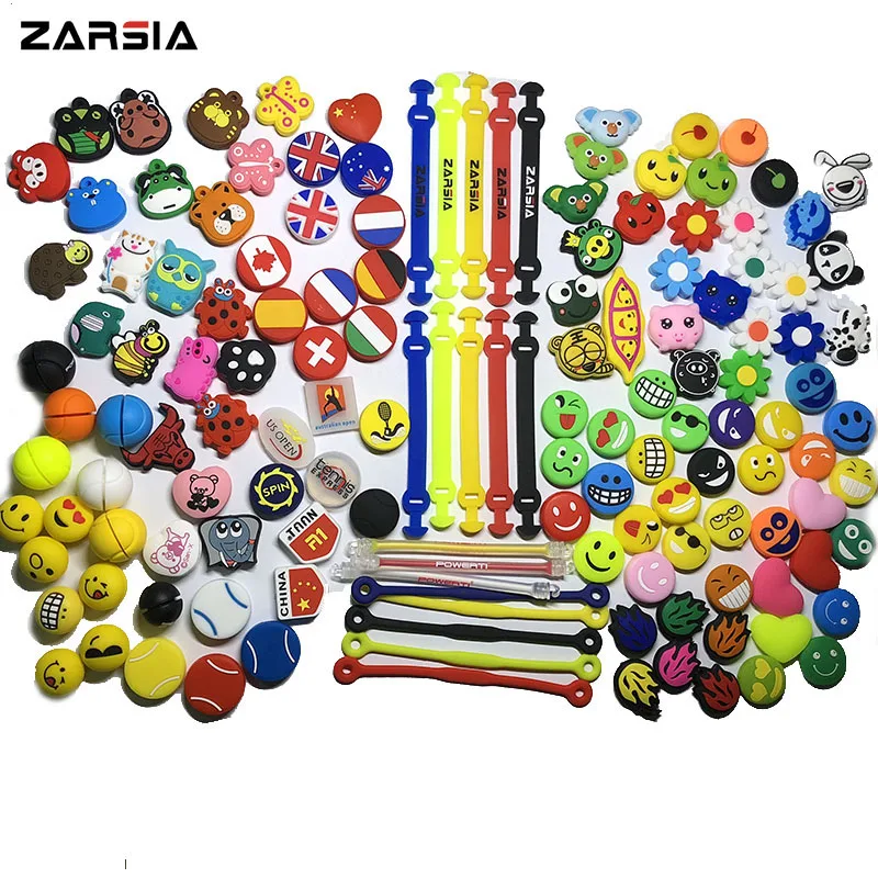 150 pcs(Assorted types) tennis racket vibration dampeners,Tennis damper Dampener Shock,tennis accessories