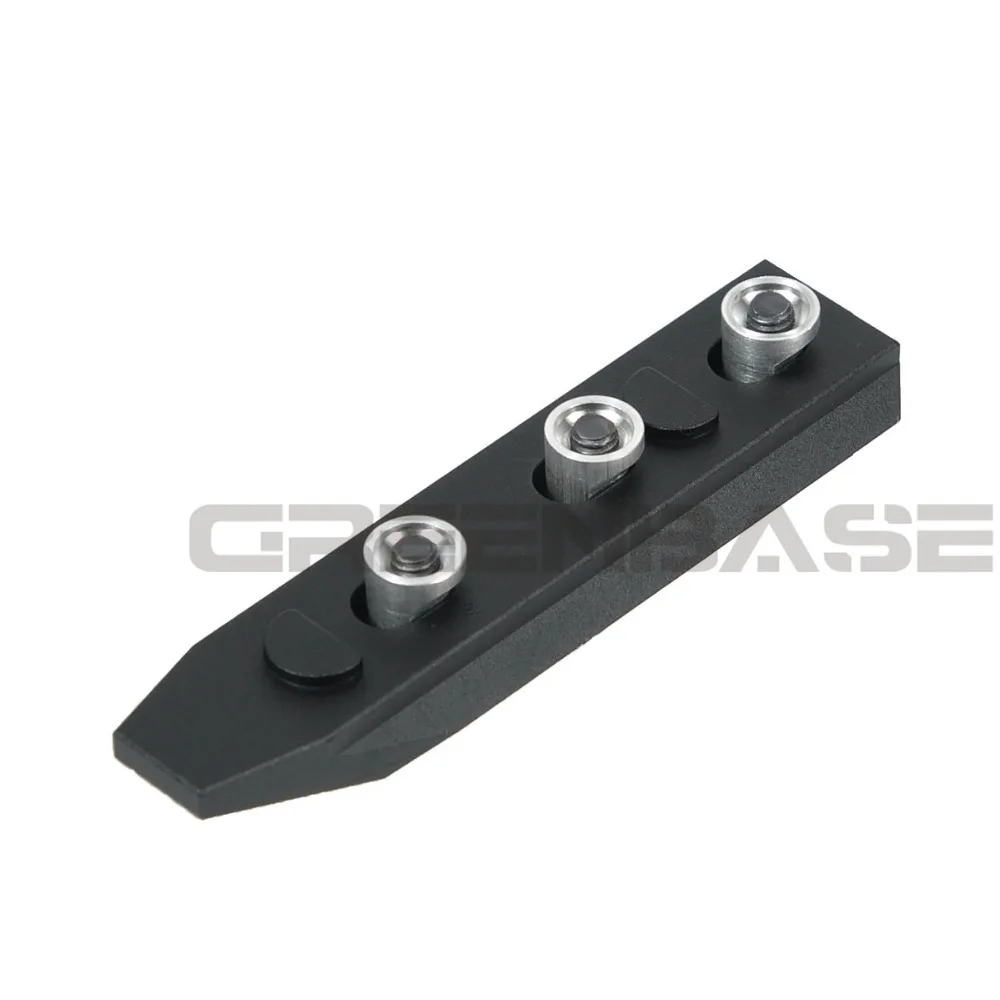 Greenbase Keymod Rail Охотничьи аксессуары 5 слотов Keymod Handguard Rail для URX 4,0 Quad Rail Black/Dark Earth