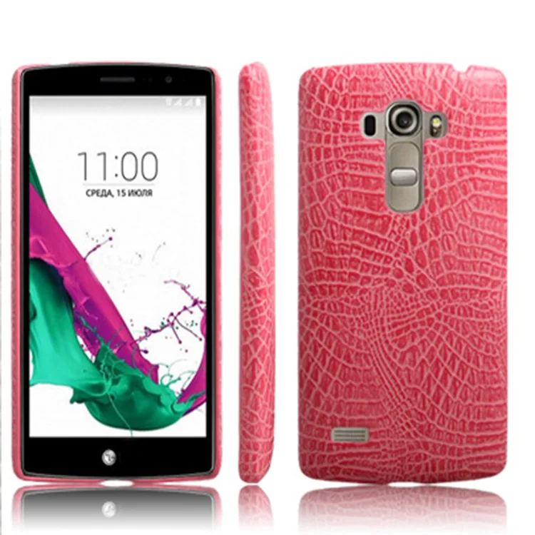 Чехол накладка под кожу крокодила для LG G4 Beat G4S H735T 7 разных цветов|leather phone case|phone