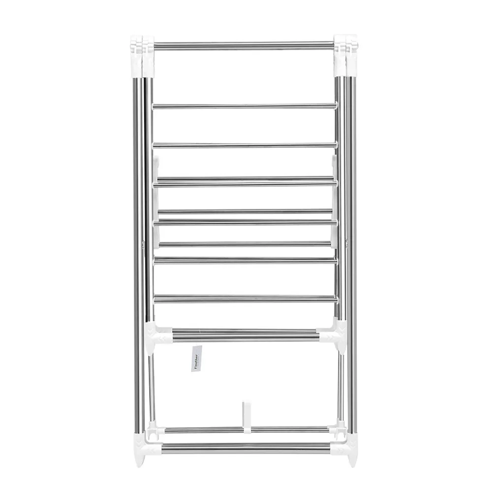 Finether Складная регулируемая Крытая сушильная стойка для помещений Органайзер