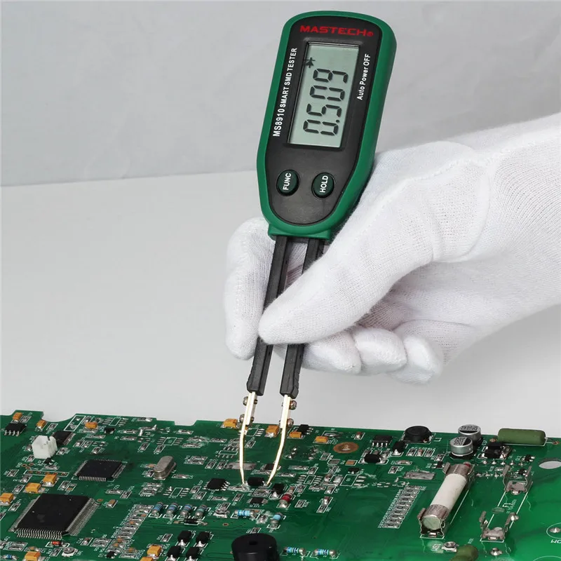 

Smart Testing Clips mini SMD Tester Continuity Meter Tweezers Intelligent Testing Clips with Relative Value