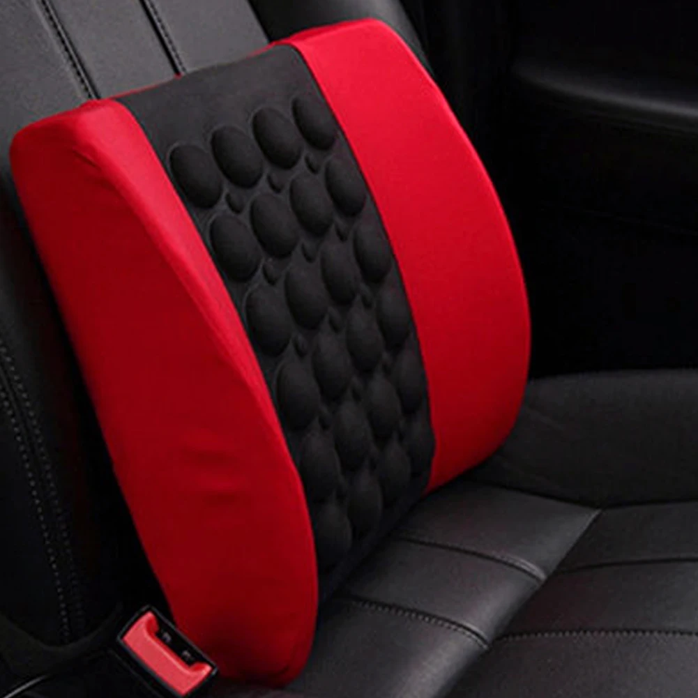 Car lumbar support electric massage back cushion tournure headrest