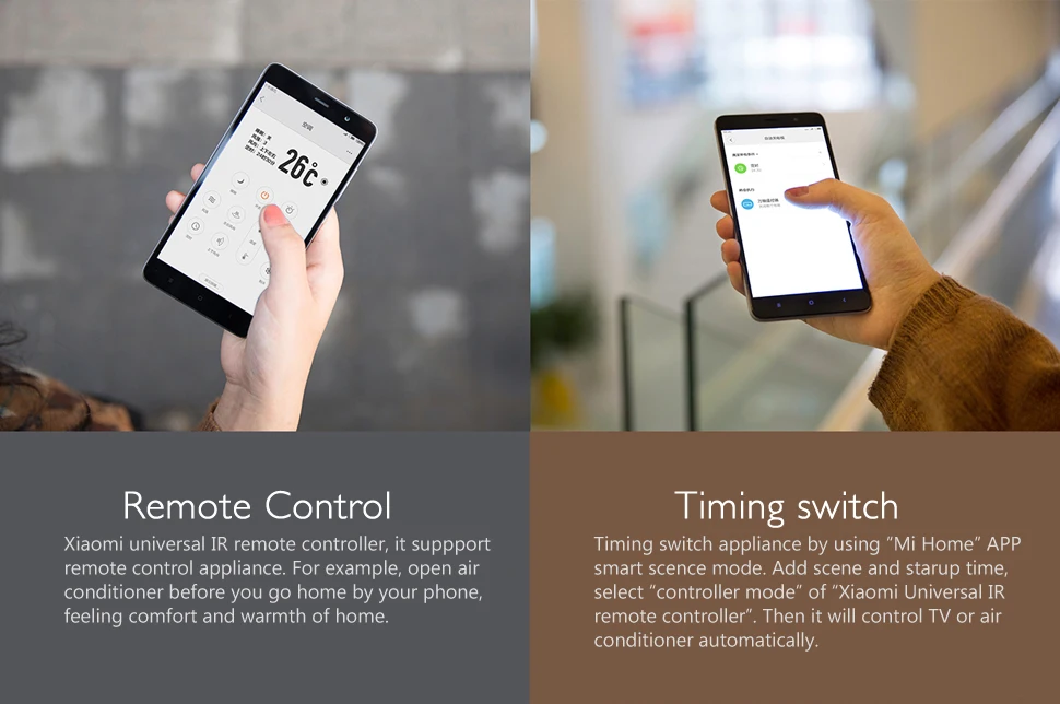 Xiaomi Universal IR Remote Controller APP Remote Timing Control