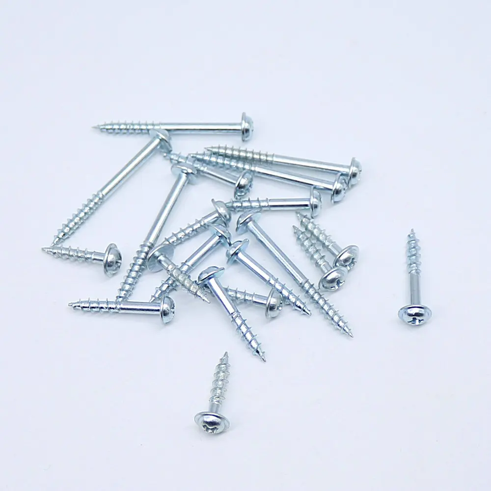 Free Shipping 100PCs High Strength Self tapping Screws For Pocket Hole Jig Woodworking Toolsin