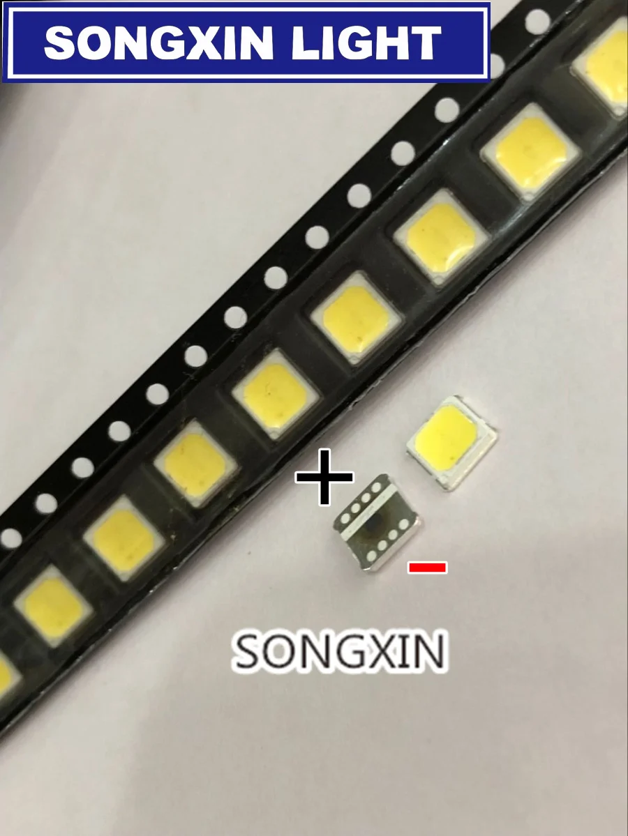 200 шт./лот для High end ultra bright SMD светодиодный s LG 5152 3V Светодиодный светильник ing белый