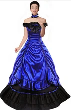 Women Gothic Lolita Dress Southern ball Gown Victorian Halloween Costumes Customized
