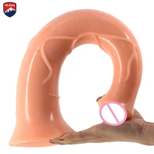 MLSice 42CM Sex Toy Penis Huge Big Dildo16.9 In Long Giant Animal Dildo Horse Suction Realistic Penis Women Vagina Butt Toys