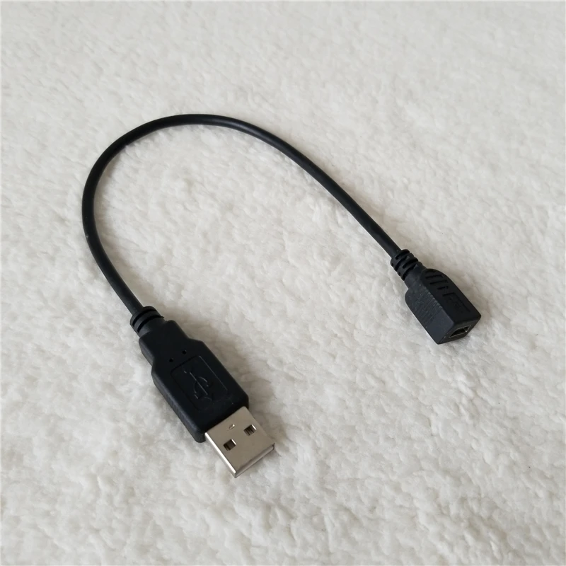 100 шт./лот USB тип A папа к Мини 5Pin Женский адаптер кабель-удлинитель данных для