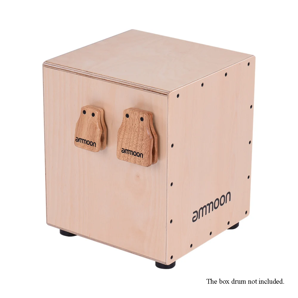 Ammoon 2 шт. Cajon коробка барабан большой и средний коврик аксессуары для компаньона