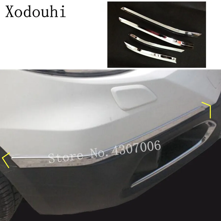 

Car front side bumper corner protection trim frame stick anti-rub cover hoods For Suzuki S-cross scross SX4 2014 2015 2016 2017