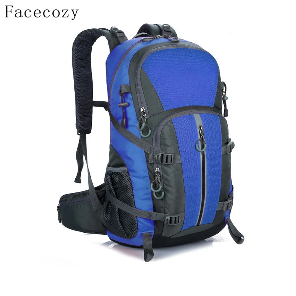 Facecozy Mochila Deportiva Profesional Hombres Mujeres 40L Mochila Unisex De Capacidad Grande Mochila De Nailon Impermeable Ultralight Transpirable Mochila Senderismo Viaje Acampada Pesca Trekking - 3