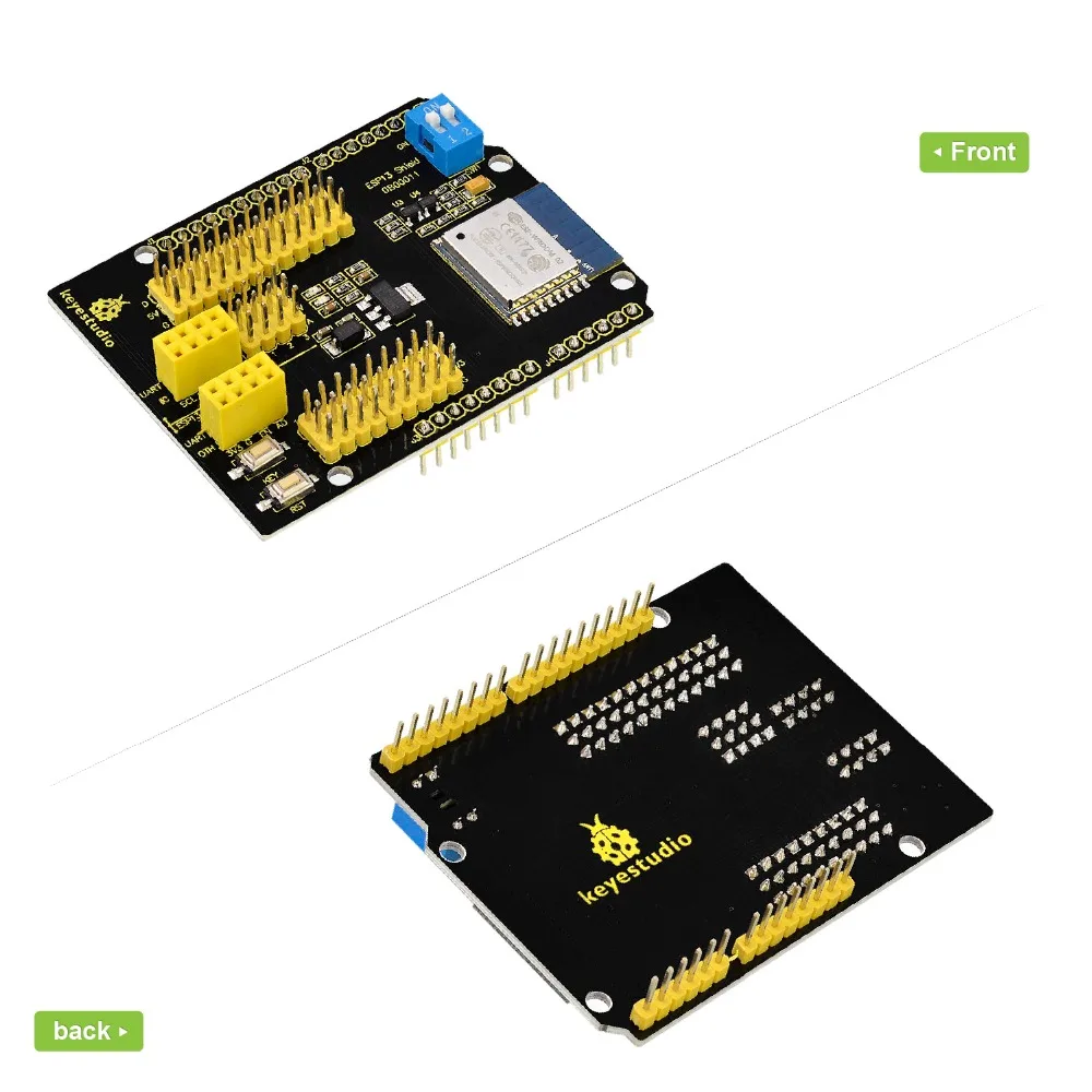 Новинка! Keyestudio ESP8266 веб-сервер серийный Wifi модуль расширения щит ESP-13 для Arduino UNO