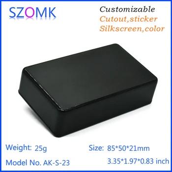 

10piecess/lot DIY controller shell distribution box plastic led housing enclosure for electronics abs power case 85x50x21mm