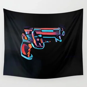 

Deckards Blaster Blade Runner Wall Tapestry Cover Beach Towel Throw Blanket Picnic Yoga Mat Home Decoration