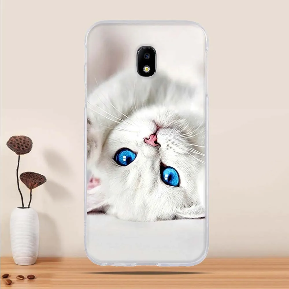 حقيبة لهاتف سامسونج غالاكسي J3 2017 حالة سيليكون كوكه لسامسونج غالاكسي J3 2017 غطاء فوندا لسامسونج J3 2017 j330F hoesje حقيبة