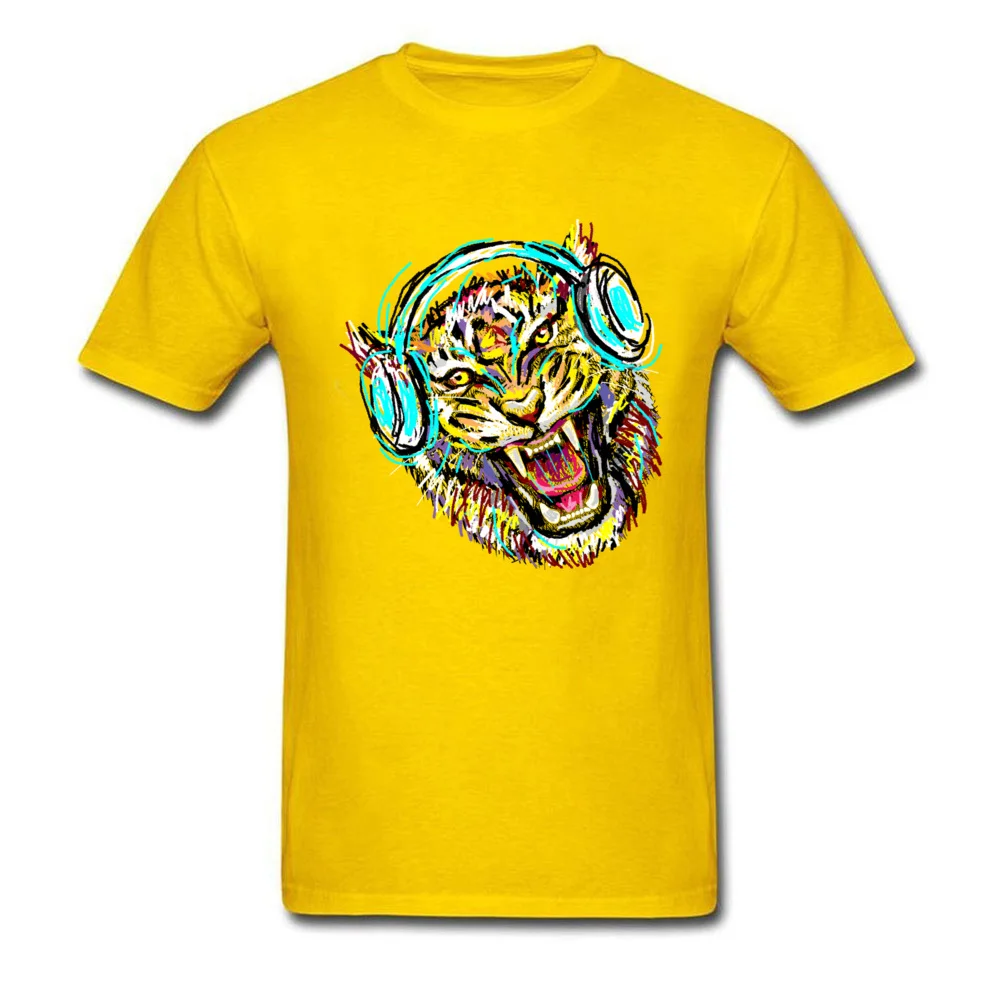 Tops Shirts Wild Music Labor Day Brand Casual Short Sleeve 100% Cotton O-Neck Men T-shirts Casual Sweatshirts Drop Shipping Wild Music yellow
