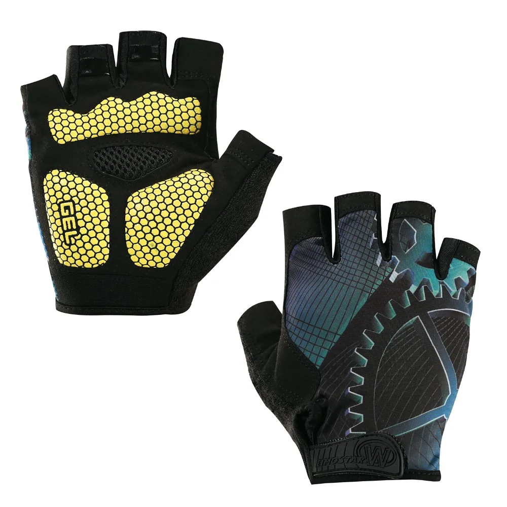Летние велосипедные перчатки с укороченными пальцами Ciclismo 3D Гель Площадку Езда велосипедные перчатки для MTB горная дорога Шестерни велосипед Перчатки M-XL