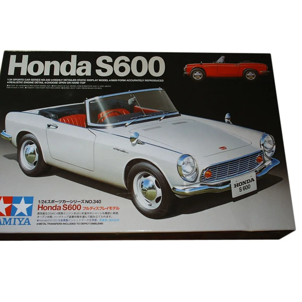 

OHS Tamiya 24340 1/24 S600 Scale Assembly Car Model Building Kits G