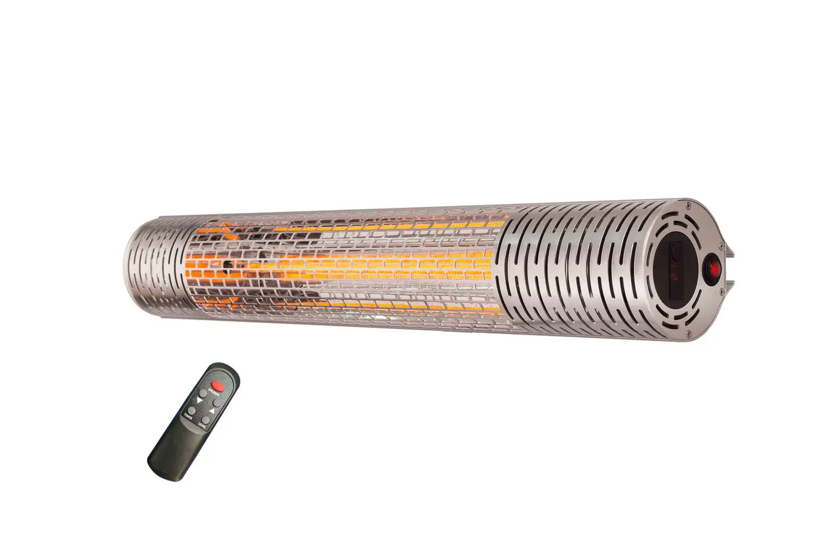 2000W Outdoor Infrared Patio Heater Ceiling Mounted Strip Heating 2 Power Setting 2000W Outdoor Infrared Patio Heater Ceiling Mounted Strip Heating 2 Power Setting