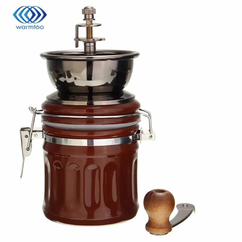 Handmade Handy Manual Spice Coffee Bean Pepper Grinder Mill Stainless Steel Grinder with Ceramic Core Coffee maker coffee maker manual ceramic burr coffee grinder hand mill coffee bean pepper grinder home office