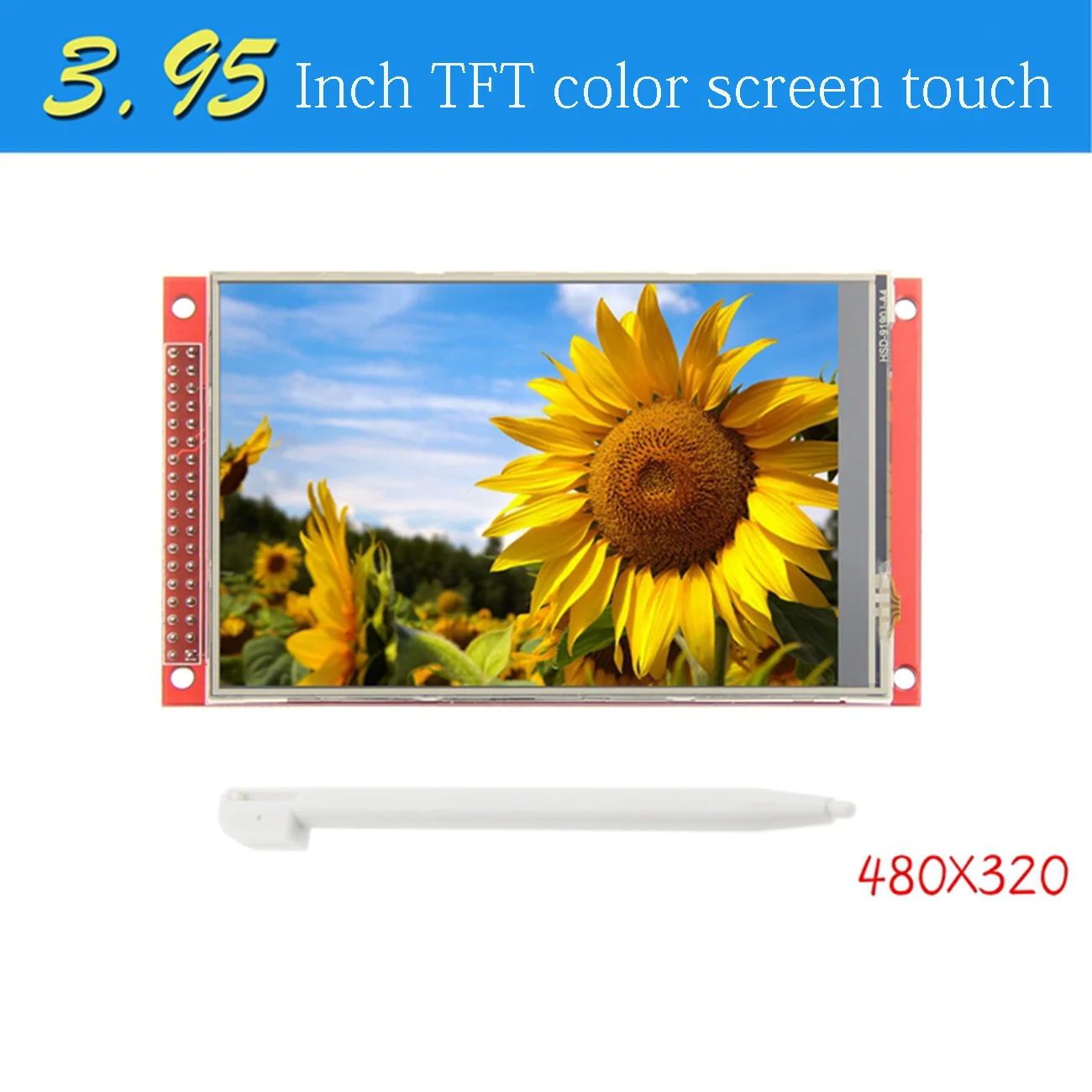Цветной ЖК дисплей 3 95 дюйма/4 0 дюйма 320*480 ST7796S TFT модуль с сенсорной панелью для