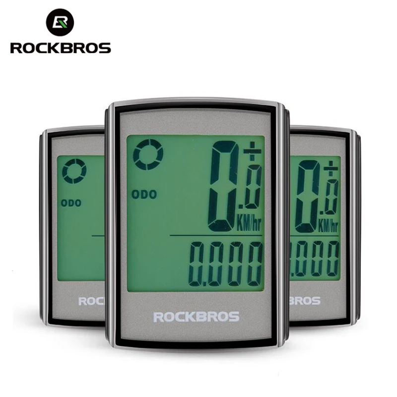 

ROCKBROS Wireless Bicycle Computer 2.8"Backlight waterproof stopwatch cycling computer Odometer Measurable heart rate stopwatch
