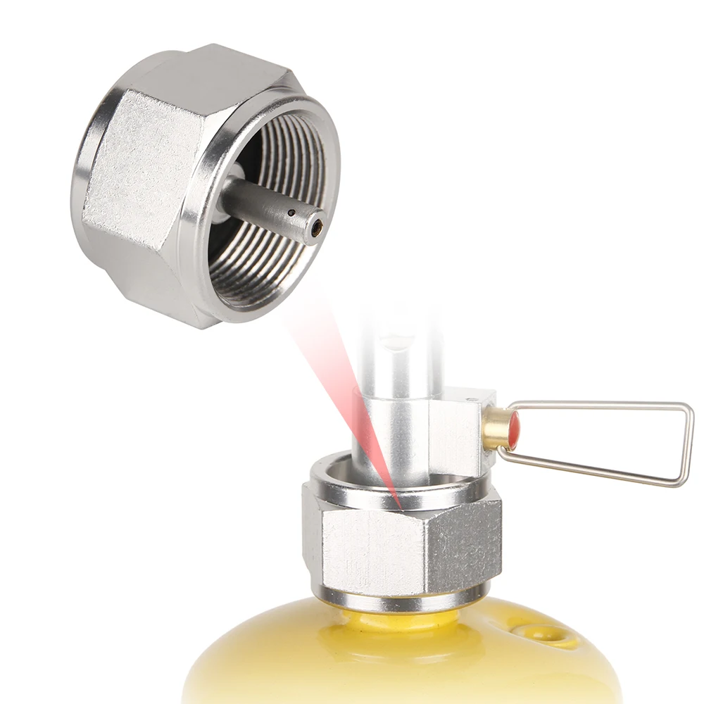 

# Outdoor Camping Hiking Stove Adaptor MAPP Gas Adapter Stove Connector Gas Adapter Camping Stove Converter #