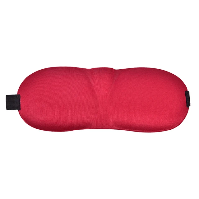 1Pcs Soft Travel Eyepatch 3D Sleep Mask Portable Blindfold Natural
