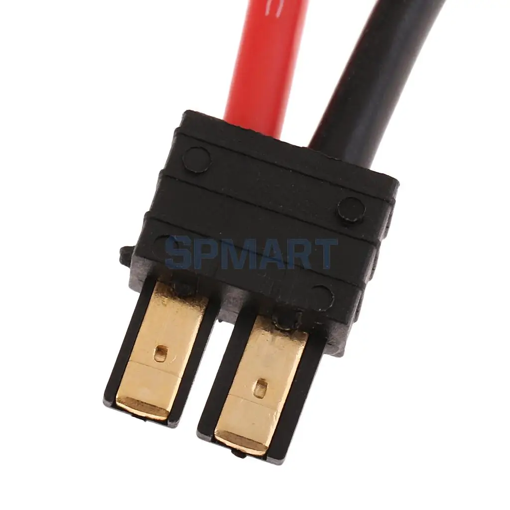 RC Accessory Lipo Battery Adapter/ESC Connect Cable Line Wire 13cm for Traxxas   Series Truck
