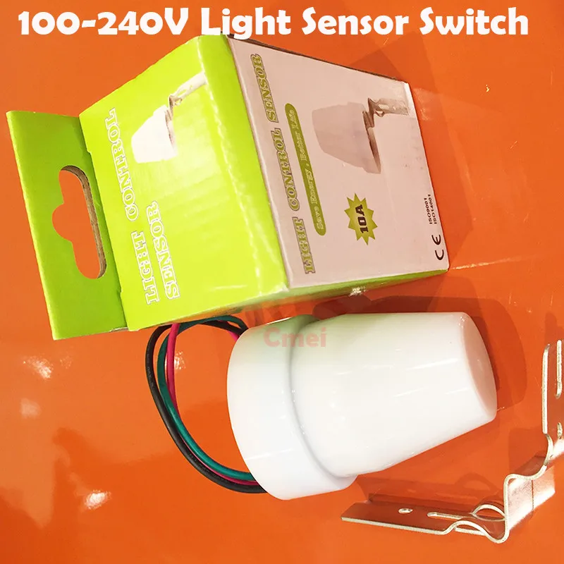 Outdoor Intelligent waterproof 110-240v lightphoto control sensor switch automatic photocell switch for lamps1 (1)