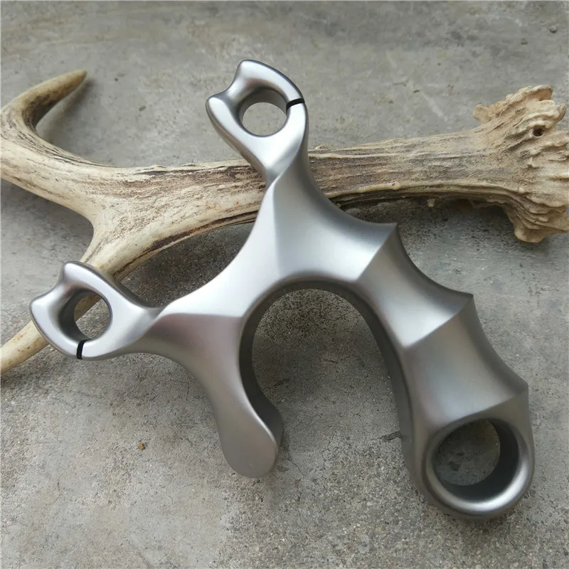 

Powerful Slingshot Slingshot Hunting Titanium Cutting with Rubber Band Sight Outdoor Shooting Game Private Order