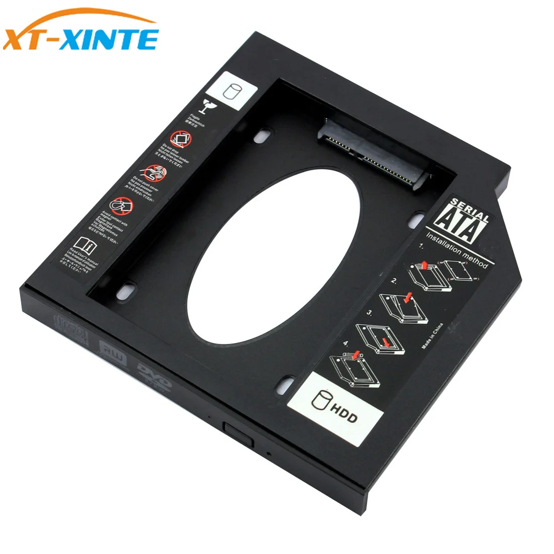 Пластиковый корпус для второго жесткого диска 12 7 мм/9 5 мм SATA 3 0 Optibay 2 дюйма SSD DVD