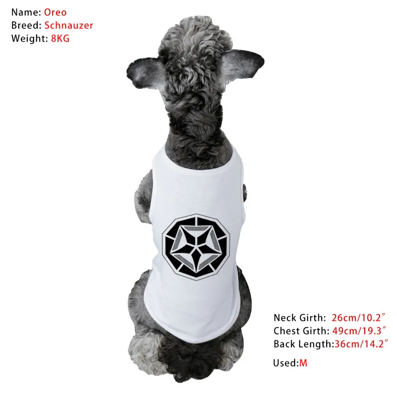 Мода Собака Объёмный рисунок (3D-принт) собака жилет Прохладный Pet Лето Забавный Футболка дышащая Футболка Высокое качество косплей для