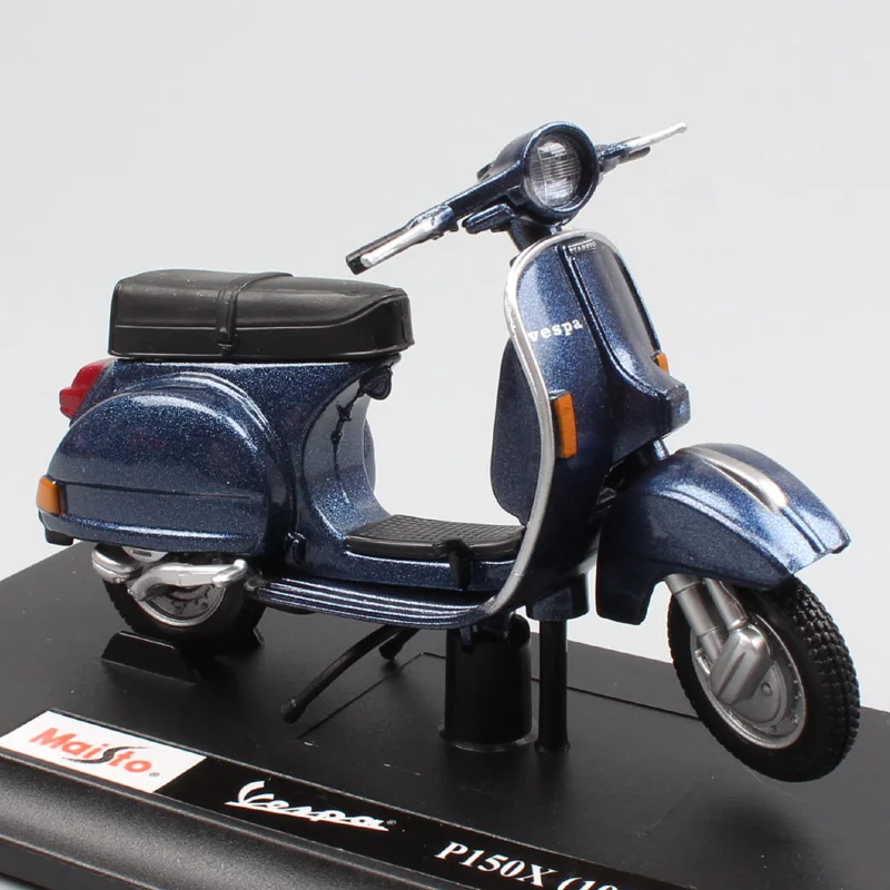 Детские 1 18 весы бренд Малый maisto piaggio Vespa PX P 150X1978 мотор скутер мотоцикл уличный велосипед литье под давлением игрушечные модели автомобиля